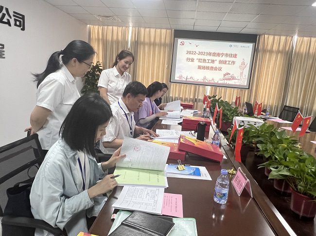 审查党建资料。。。。卢丽君 摄（修图）.jpg